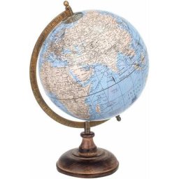 Décoration du monde du monde Globe World World Blue World 20x22x32cm 24144 - Azul - Signes Grimalt