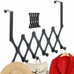 Tumalagia - Porte Manteau Porte,Porte Manteaux Extensible,Patère De Porte à Suspendre 6