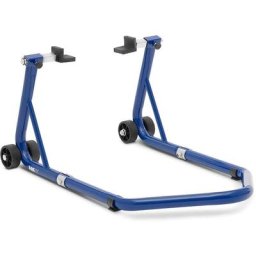 MSW - Lève-Moto Roue Arrière Béquille D'Atelier Réglable Max. 200kg Supports en l - Bleu