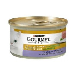 Webmarketpoint - Gourmet Gold Mousse avec Agneau et Haricots Purina 85 grammes