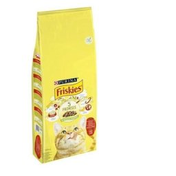 Purina - Pienso para gatos friskies buey, pollo y verduras 20 kg