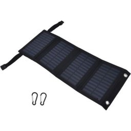 YB - Chargeur solaire 20W 2A 5V taux de conversion élevé solaire 4 sac pliant avec sortie usb