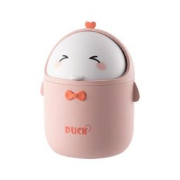 Mini Poubelle De Bureau Avec Couvercle,Poubelle Mignon Portable, Petite Poubelle de Salle De