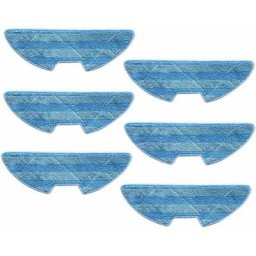 Lot de 6 Chiffons de Nettoyage pour Aspirateur Robot Proscenic vslam 811GB vslam 911SE