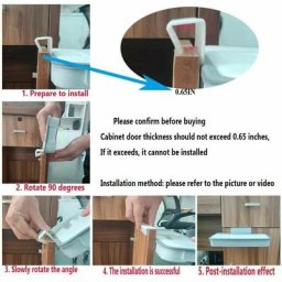 Tumalagia - Support De Sac Poubelle Suspendu Pour Camping-Car Avec CouvercleSupport de sac poubelle