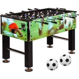 Table de baby-foot Leeds en 6 couleurs, incl. 4 ballons + 2 porte-boissons, env. 60 kg - Décor