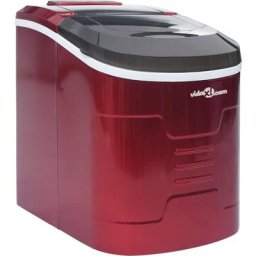Appareil à glaçons Rouge 2,4 L 15 kg / 24 h vidaXL - Rouge
