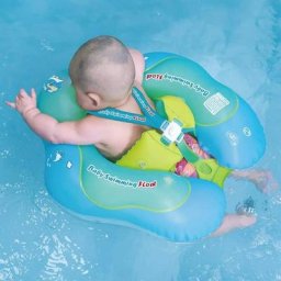 Free Swimming Baby Bouée de natation gonflable pour bébé - Aide bébé à apprendre à nager, avec