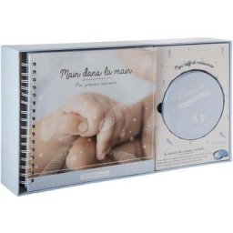 Atmosphera - Coffret Empreinte et album photo - bleu créateur d'intérieur - Bleu