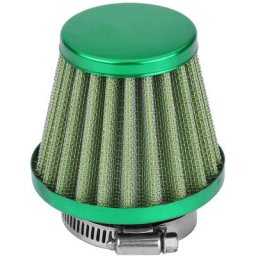 Kit de filtre à air 38mm pour moto, filtre à air universel pour scooter ATV quad (vert)