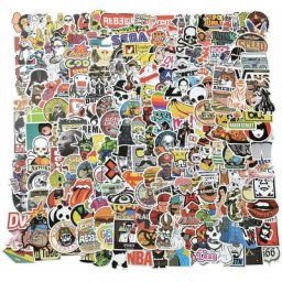 Sticker 200pC Sticker vinyle étanche Sticker graffitis Sticker de style pour voiture Vélo
