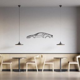 Décoration murale en métal - Renault Alpine A110 - 100 cm