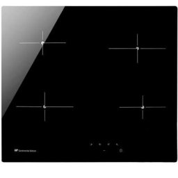 CECP104RP2 - Table de cuisson vitrocéramique - 4 zones - 6000 w - l 59 x p 52 cm - Revetement verre