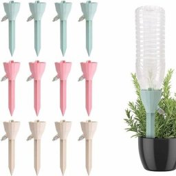 Irrigation Goutte à Goutte Kit, 12 Pcs Arroseurs Automatiques Plantes, Goutte à Goutte Bouteille,