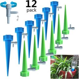 12Pcs Irrigation Goutte à Goutte Kit, Arroseurs automatiques Plantes Irrigation Système pour Jardin