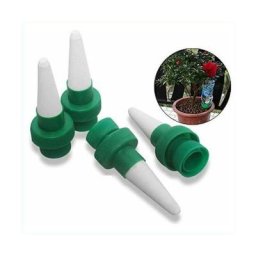 Kit d'irrigation goutte à goutte, plantes d'arrosage automatique cône en céramique tête de