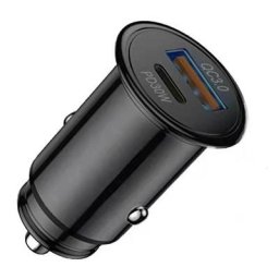 Allume Cigare usb, usb c pd 30W Charge Rapide Chargeur Voiture, usb a QC3.0 Chargeur Allume Cigare
