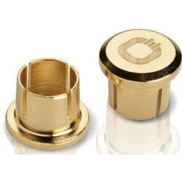 Xxl Cinch Caps Couvercle de protection or 12 pc(s) - Oehlbach