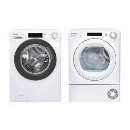Pack CANDY Lave-linge Frontal 10kg 1400Trs/min Smart Touch + Sèche-linge 9kg Condensation