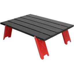 Prénfle - Table D'extérieur Portable, Table de Camping Pliante Légère en Alliage D'aluminium, Table