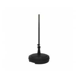 Kit complet socle plastique noir + mât de 3m50 pour drapeau Interflag® - Noir