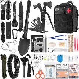 Kit de Survie d'urgence , Multi-Outils De Survie Vitesse Kit, Tactique Pouch Outdoor Gear Sac