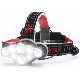 Lampe frontale Rechargeable Puissante, 18000 Lumen 8 Modes Lampe Frontale led Lampe Frontale