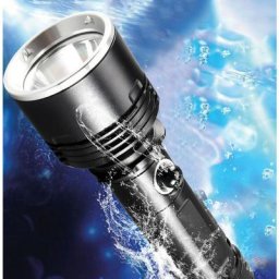 Lampe de plongée 10000 lumens, XHP50.2 led torche sous-marine, torche de plongée super lumineuse à