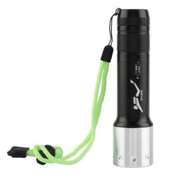 Alliage d'aluminium Portable T6 led Lampe de poche de plongée étanche Torche Extérieure 3 Modes