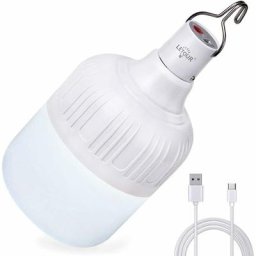 Lanterne de Camping, Lampe Camping avec USB Rechargeable 60W 5000 Lumens 5 Modes Suspension