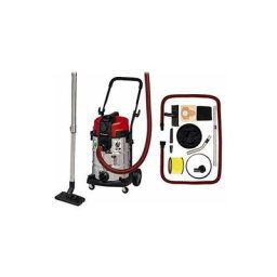 Te-vc 2230 sac, aspirateur eau/poussière inox/rouge