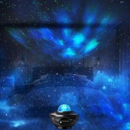 noir Projecteur Ciel Etoile , Lampe Projecteur Galaxie LED Plafond, Ciel Etoile Veilleuse Etoile