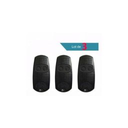 FDC - Telecommande d'origine Came TOP432EV 3 pieces. Frequence de code fixe 433,92 MHz