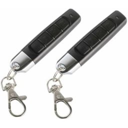 2 Packs 433MHz Alarme De Voiture Porte De Garage Télécommande Duplicateur Clone Code Scanner