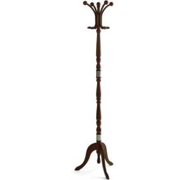 Portemanteau en Hêtre Massif, modèle barroque, wenge