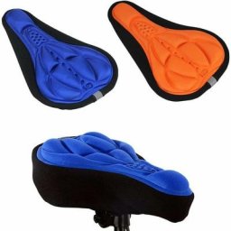 2 Pièces Vélo Selle Housse,Épaissir la Housse de Selle de Vélo en Gel 3D, Vélo Selle Housse pour