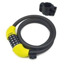 Cable antivol pour vélo avec combinaison
