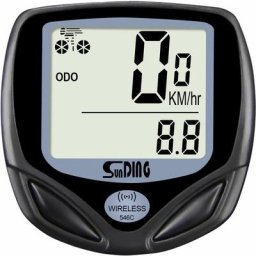 Compteur de Vélo sans Fil, étanche Ordinateur de Vélo avec Rétroéclairage LCD D'affichage de