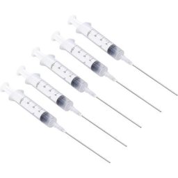 5 pièces seringue de remplissage d'encre en plastique 10 ml injecteur outil de dessin avec échelle