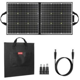 100W Panneau Solaire Portable Monocristallin Pliable pour Générateurs Solaires Powerstation, pour