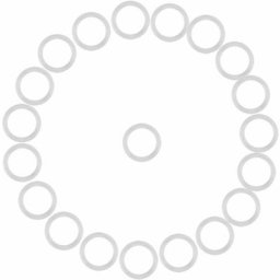 Porte-sucette de sécurité en silicone avec joint torique pour bébé (transparent) 20 pièces