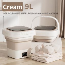 Machine a laver pliable portable avec ecran LcD Spin seche-linge automatique Mini sous-vetements
