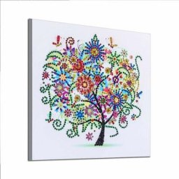Prénfle - Diamond Painting 5D diy Diamant Peinture Kit Arbre en Forme de 5D Strass Broderie Point