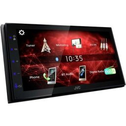 KW-M27DBT Ampli-tuner multimédia 2 din port pour commande au volant, connexion possible à une