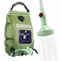 FDC - Sac de douche solaire, 20 litres, camping, température 45 °c, randonnée, escalade