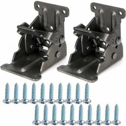 2 Pcs Charnière pliante autobloquante 90, support pliable, verrouillage extension table support