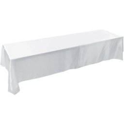 Nappe rectangulaire 145x320cm, nappe résistante aux taches, convient pour banquet, mariage,