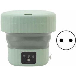 6L Pliant Seau Machine Laver Portable Mini Pliable Machine Laver pour Chaussettes Sous-Vêtements