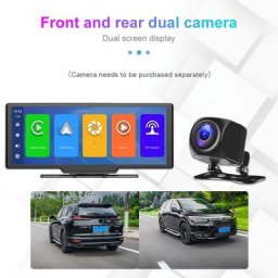 10.26 'Autoradio , car radio Multimedia Video Player Wireless carplay Android Auto car Mirror dvr