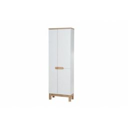 Armoire de salle de bain - H 187 x l 60 x P 33 cm - Cintra White - Livraison gratuite - Beige
